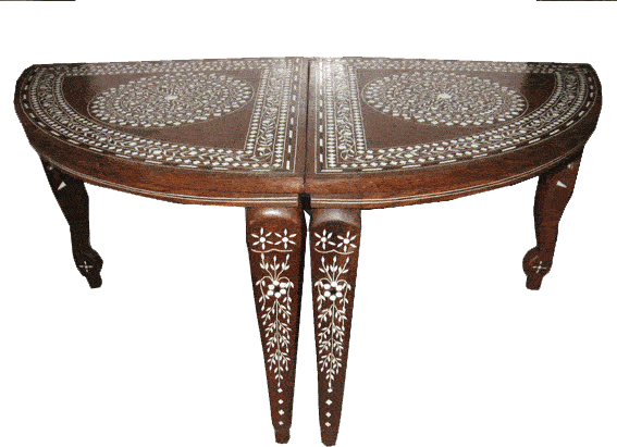 Table wooden Inlay