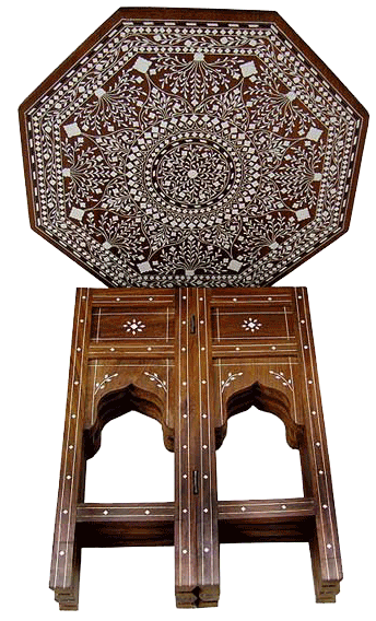 Table wooden Inlay
