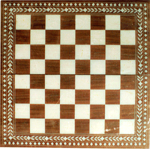 Chess Board Brown-White