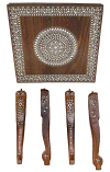 Table wooden Inlay