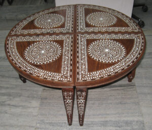 Table wooden Inlay