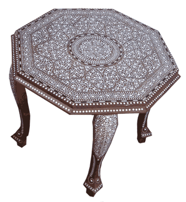 Table wooden Inllay