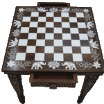 Chess Board Black (Box,   Item code: 24-FF)