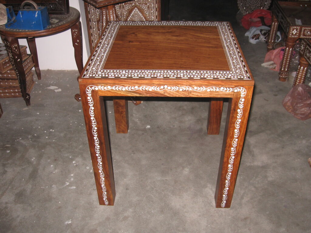Table wooden Inlay