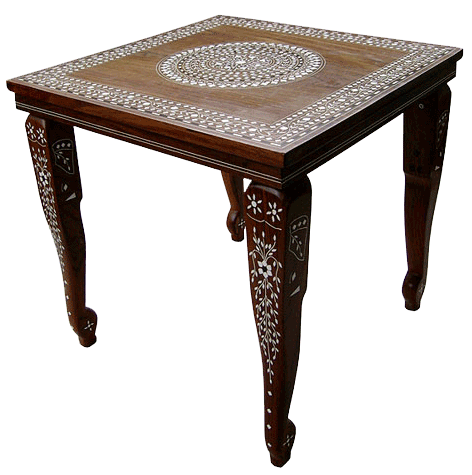 Table wooden Inlay